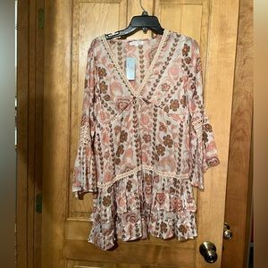 Women’s BoHo Floral Dress